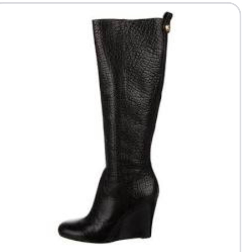 TORY BURCH WEDGED BOOTS